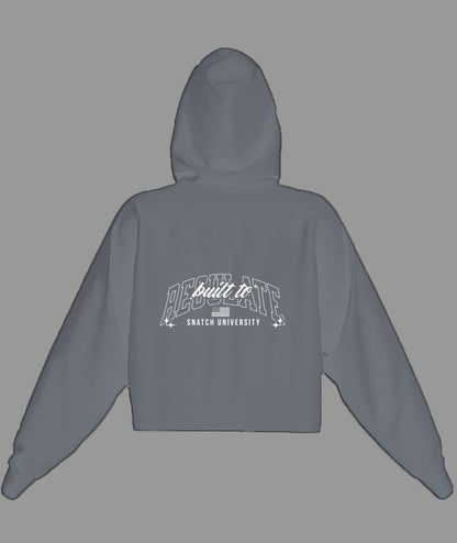 Lady'S Fleece Cropped Hoodie | Lane Seven LS12000