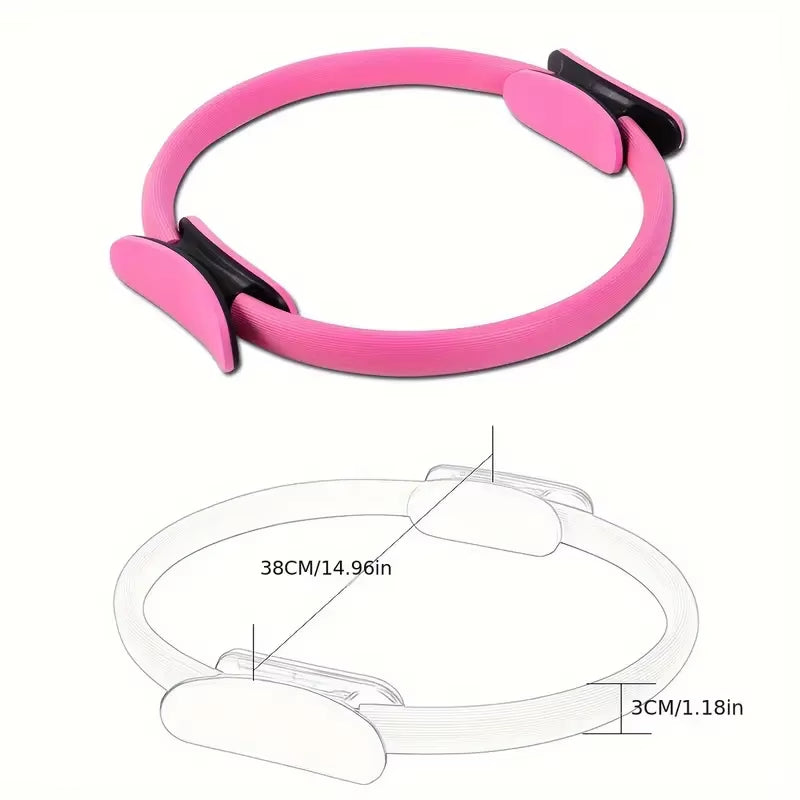 Yoga Fitness Ring Circle Pilates Women Girl Exercise Home Resistance Elasticity Workout Pelvic Floor Muscle Postpartum Training